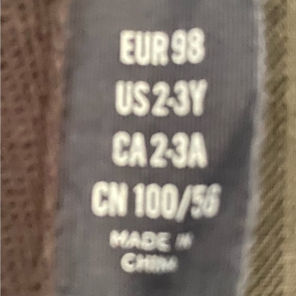 L.O.G.G boy size 2-3 yrs Military Style zipper & Button closure w/Pockets Jacket - Picture 10 of 15